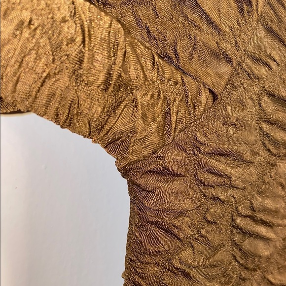 SHEIN SXY Medium Brown Honeycomb Textured Bodycon Dress - Picture 9 of 16